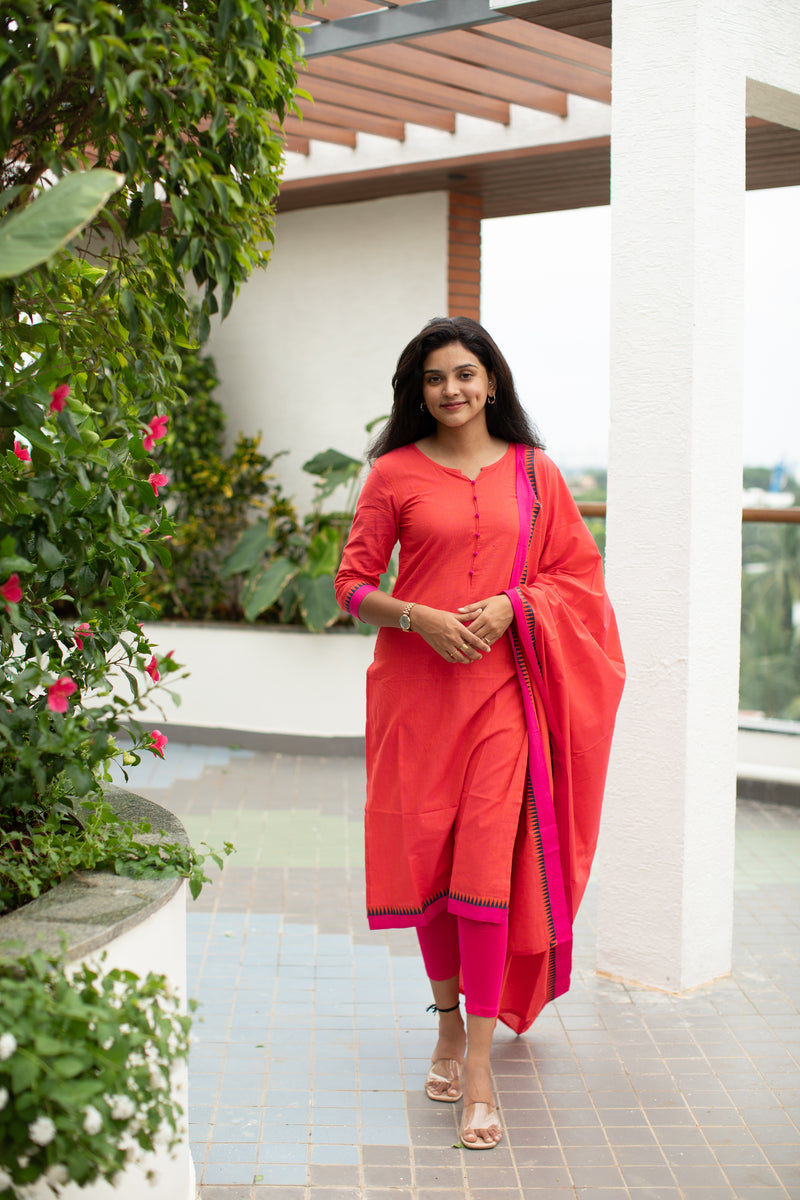 EXP - Ravali Coral Kurta