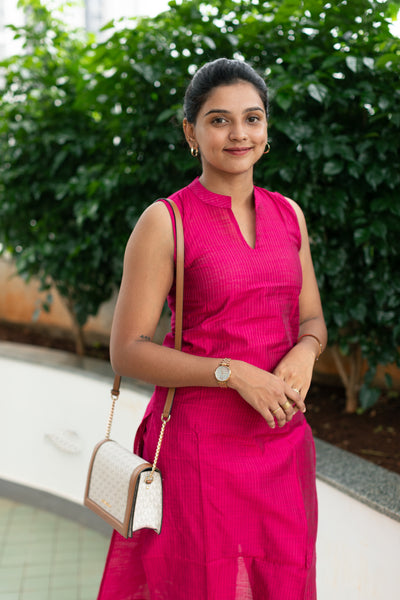 Madhuri Pink Kurta Set