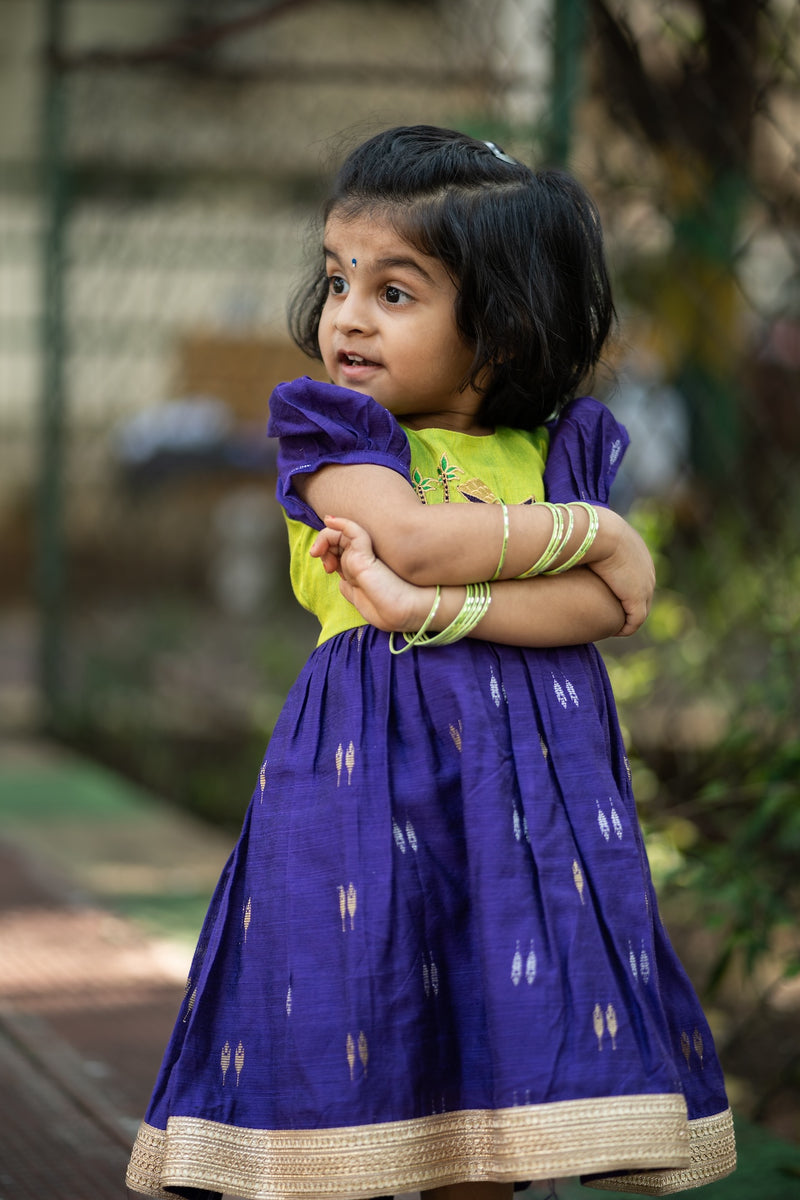 PONGAL POT FROCK - GREEN