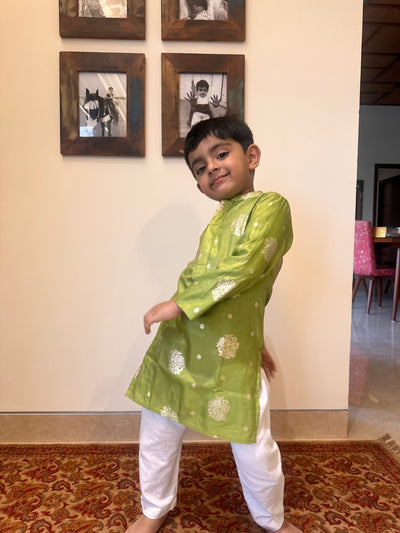 EXP - Krish - Green Silk