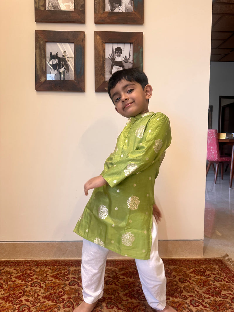 EXP - Krish - Green Silk
