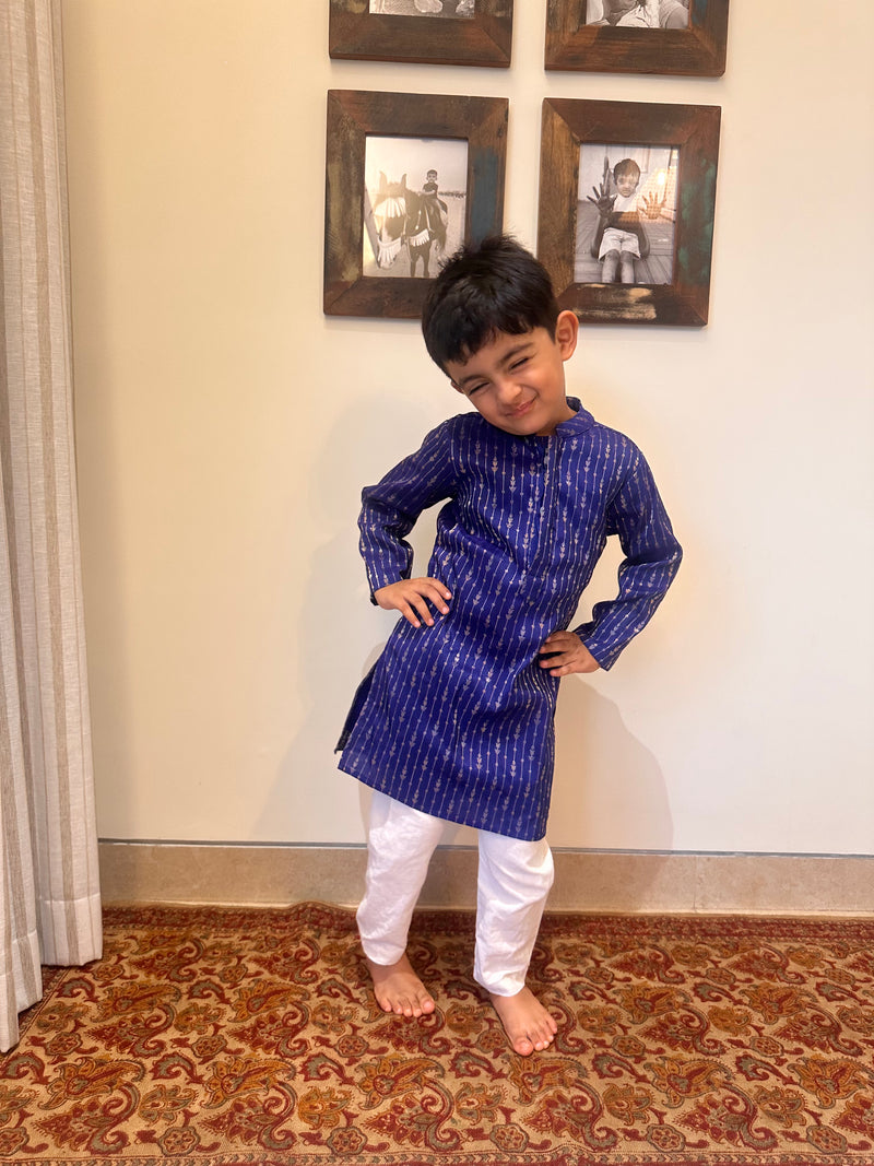 EXP - Krish - Royal Blue Silk