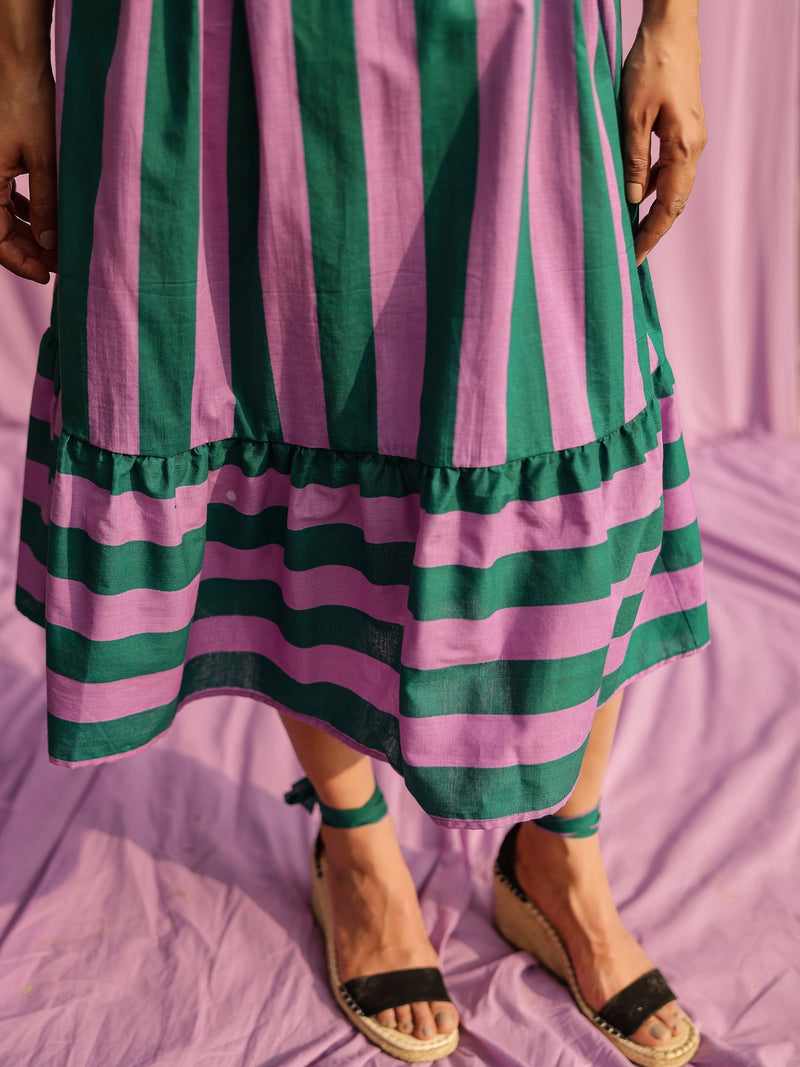 Meadow Mint Stripe Dress