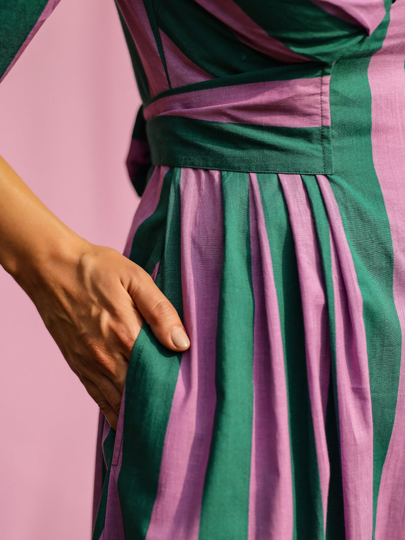 Meadow Mint Stripe Dress