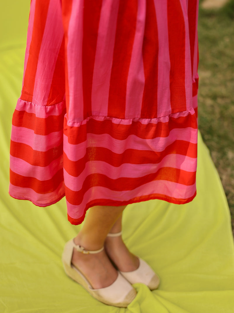 Sunberry Stripe Dress