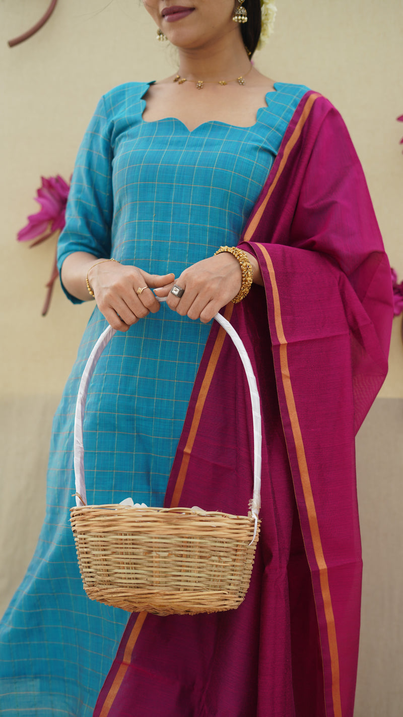 Kuyili - Turquoise blue 3 pc Set