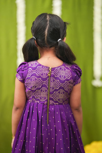 Pravya Violet Frock mini