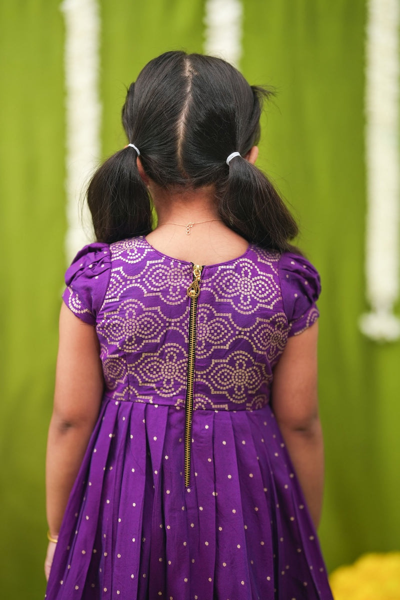 Pravya Violet Frock mini