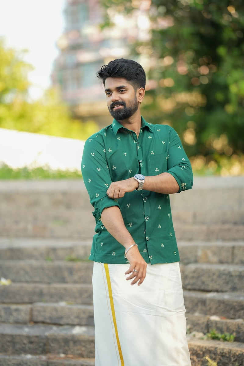 Arsh - Handloom Green