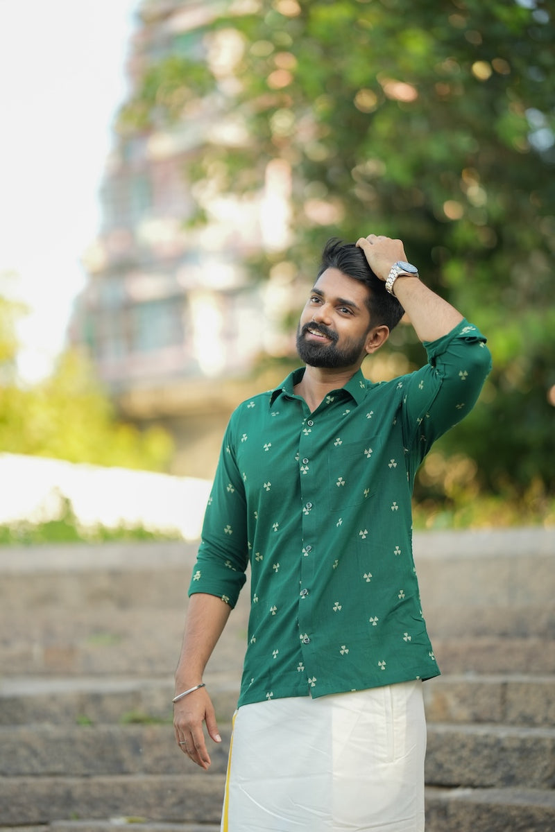 Arsh - Handloom Green