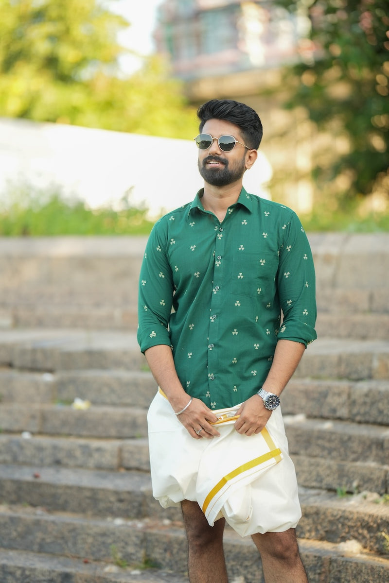Arsh - Handloom Green