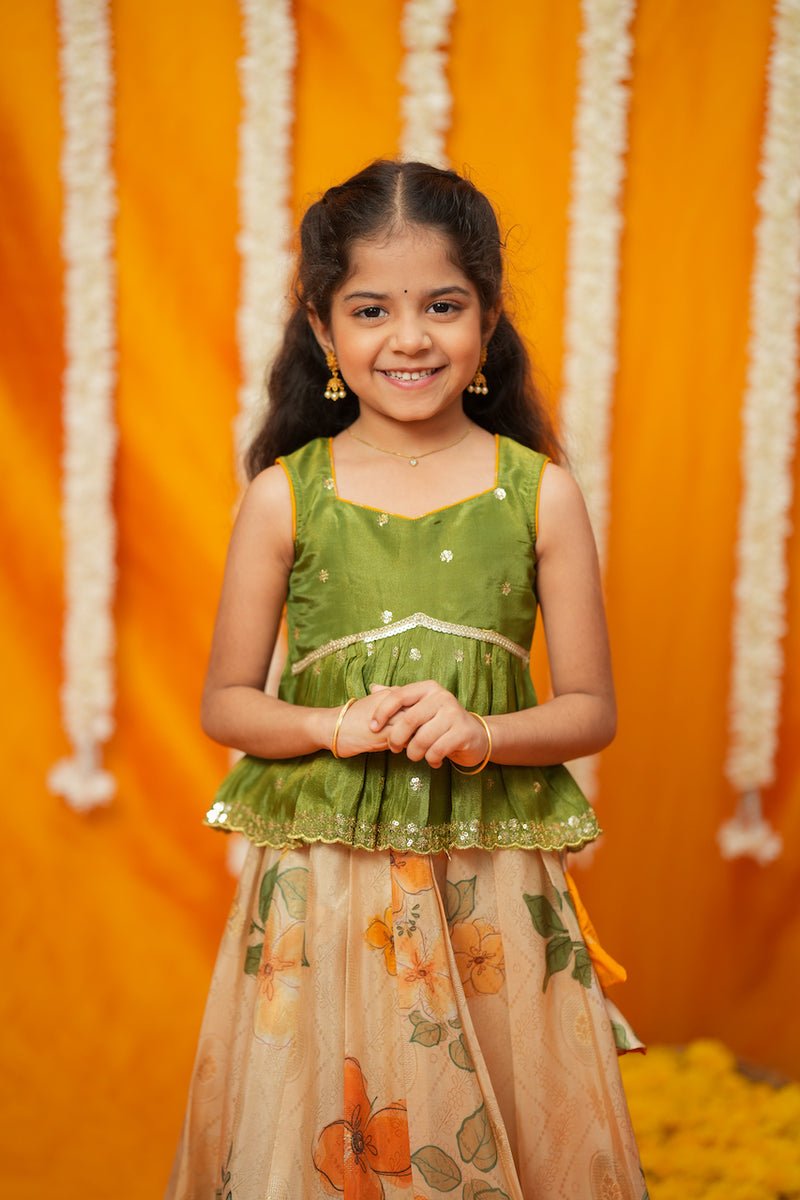 Harita Floral Ivory Mini