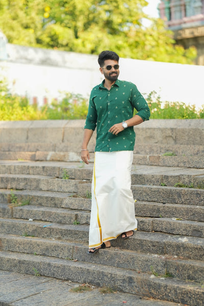 Arsh - Handloom Green