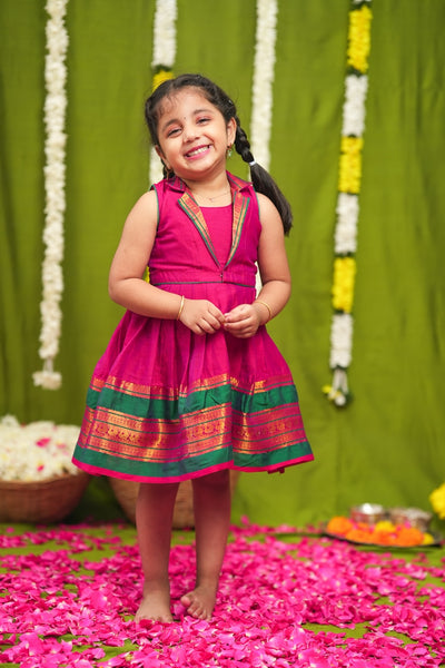 Jayanti Pink Frock Mini