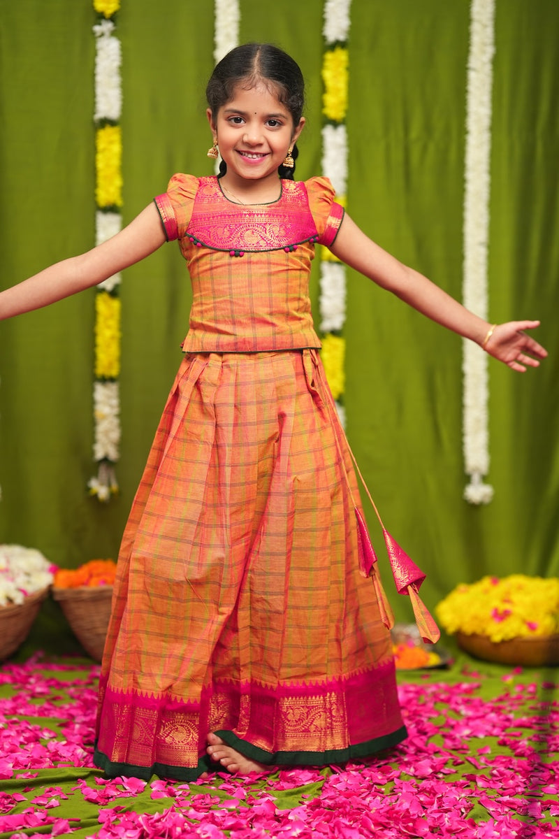 Samaira Yellow Lehenga Mini