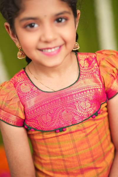 Samaira Yellow Lehenga Mini
