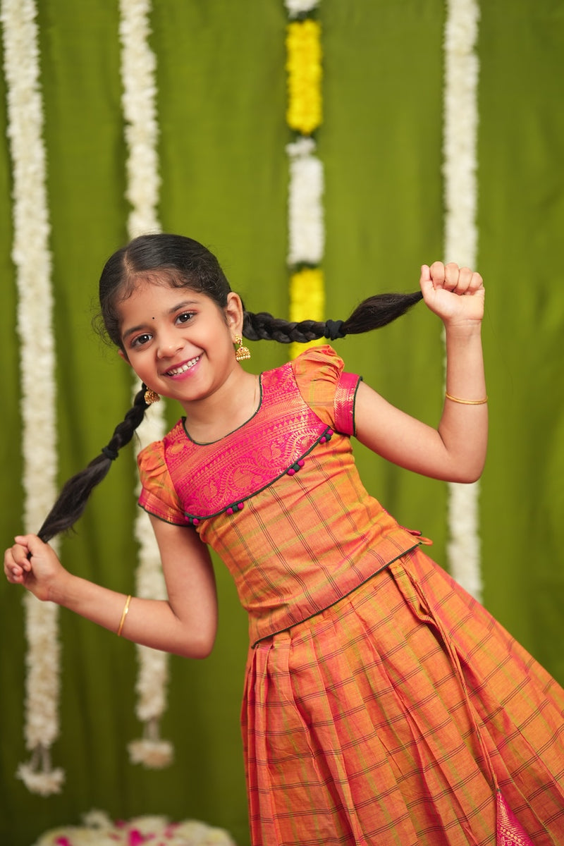 Samaira Yellow Lehenga Mini