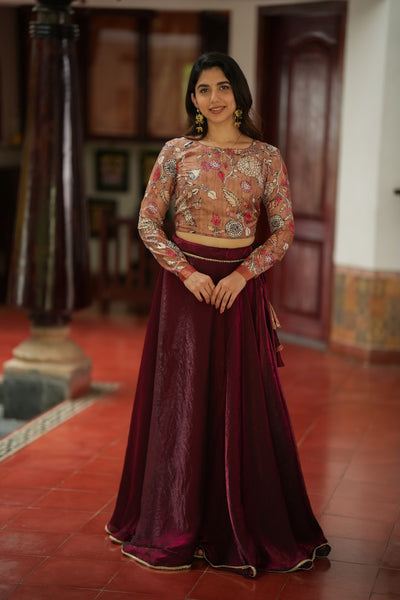Shivani Croptop Set
