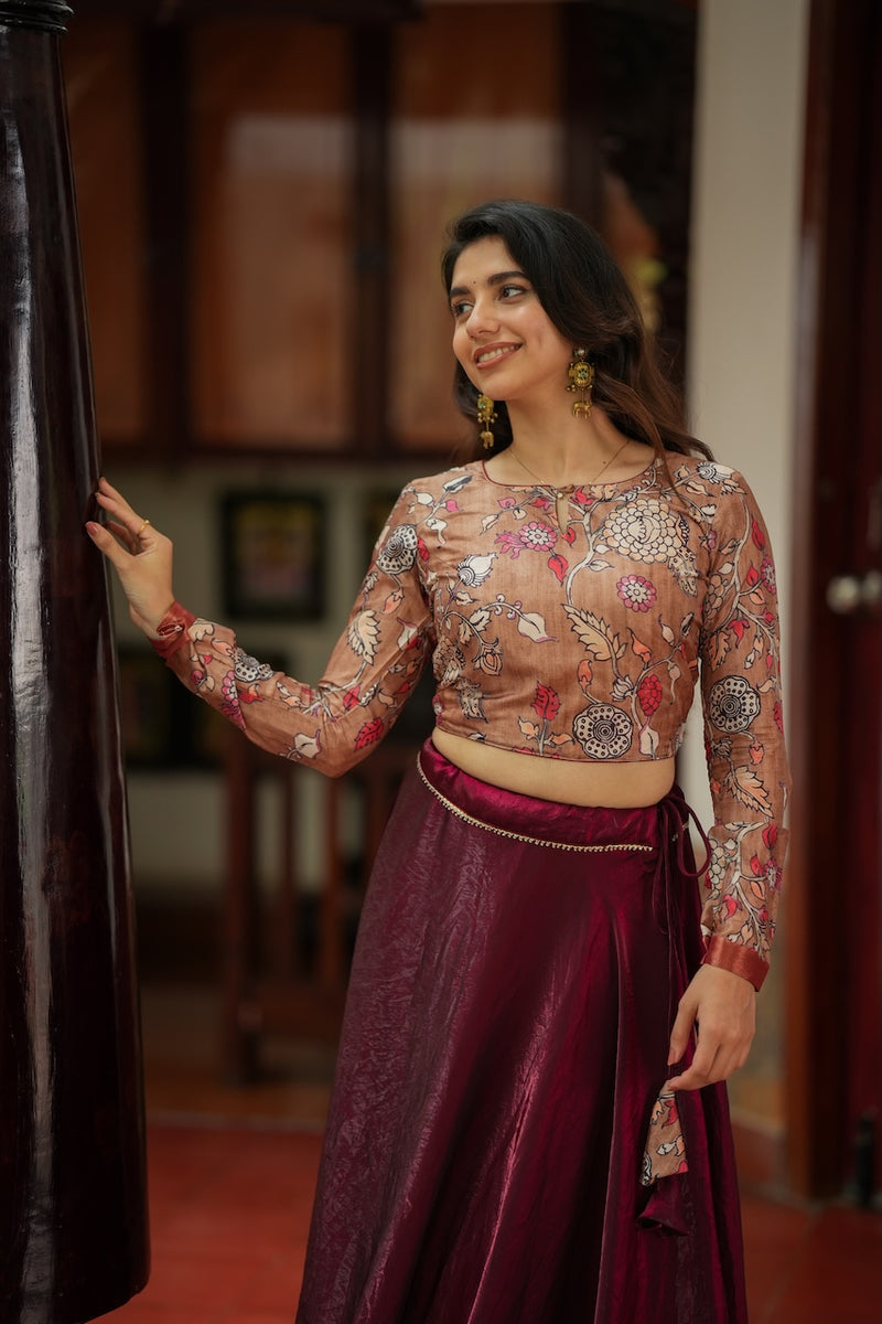 Shivani Croptop Set
