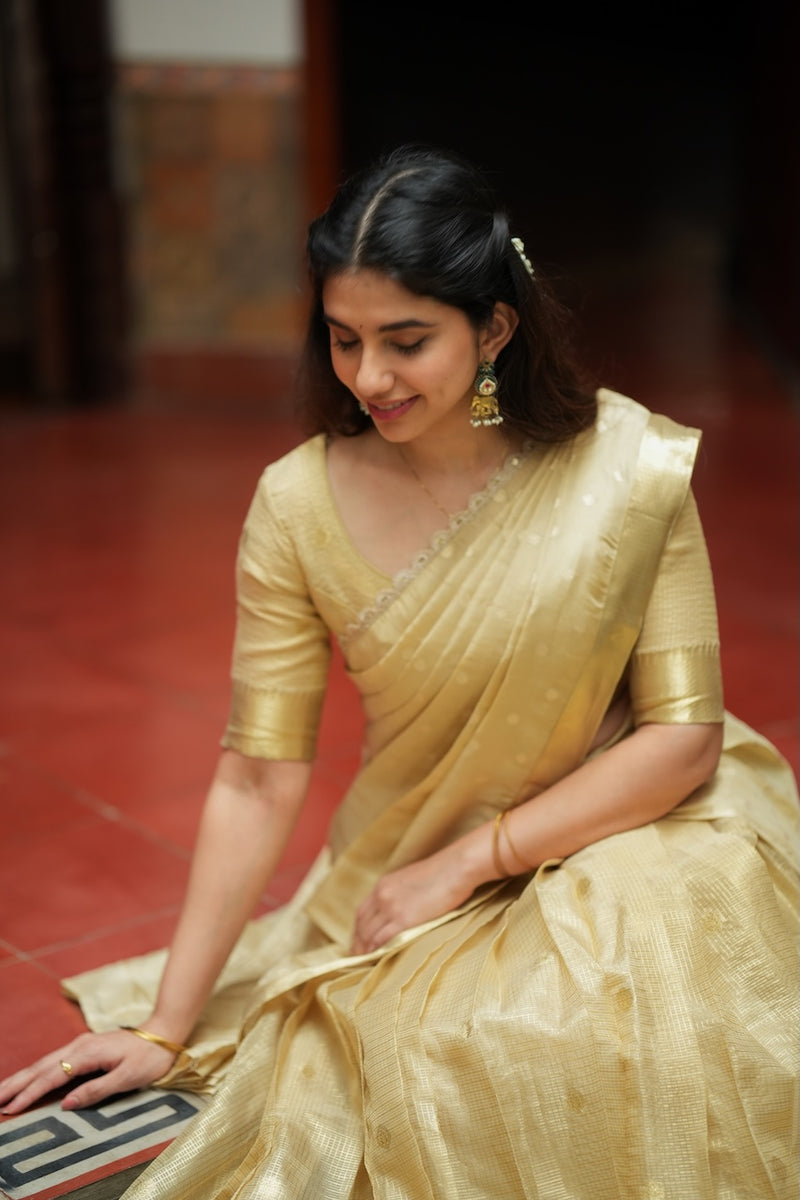 Sarasvati Gold Halfsaree