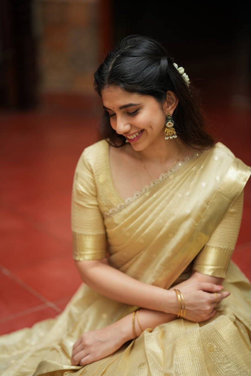 Sarasvati Gold Halfsaree