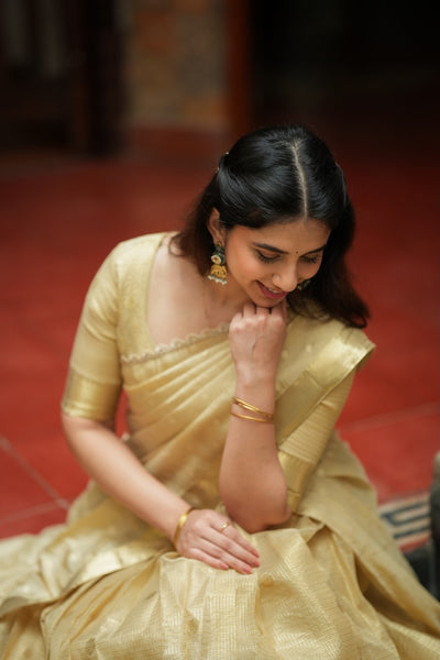 Sarasvati Gold Halfsaree
