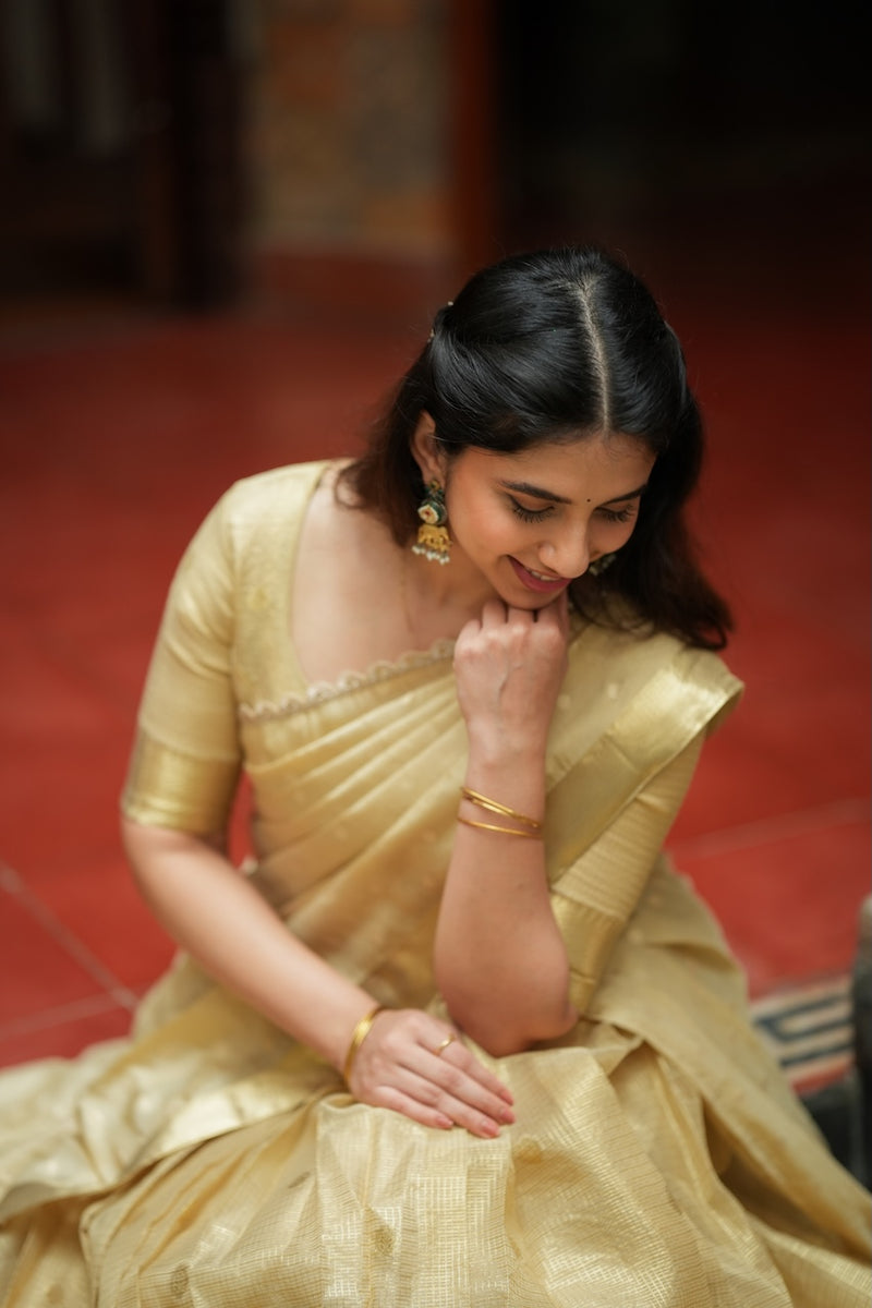 Sarasvati Gold Halfsaree