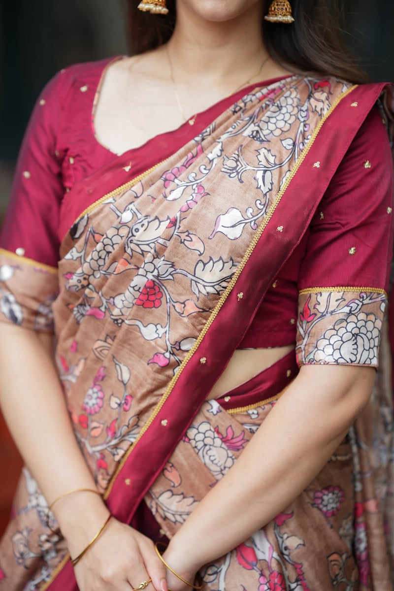 Manaswini Red Lehenga Set