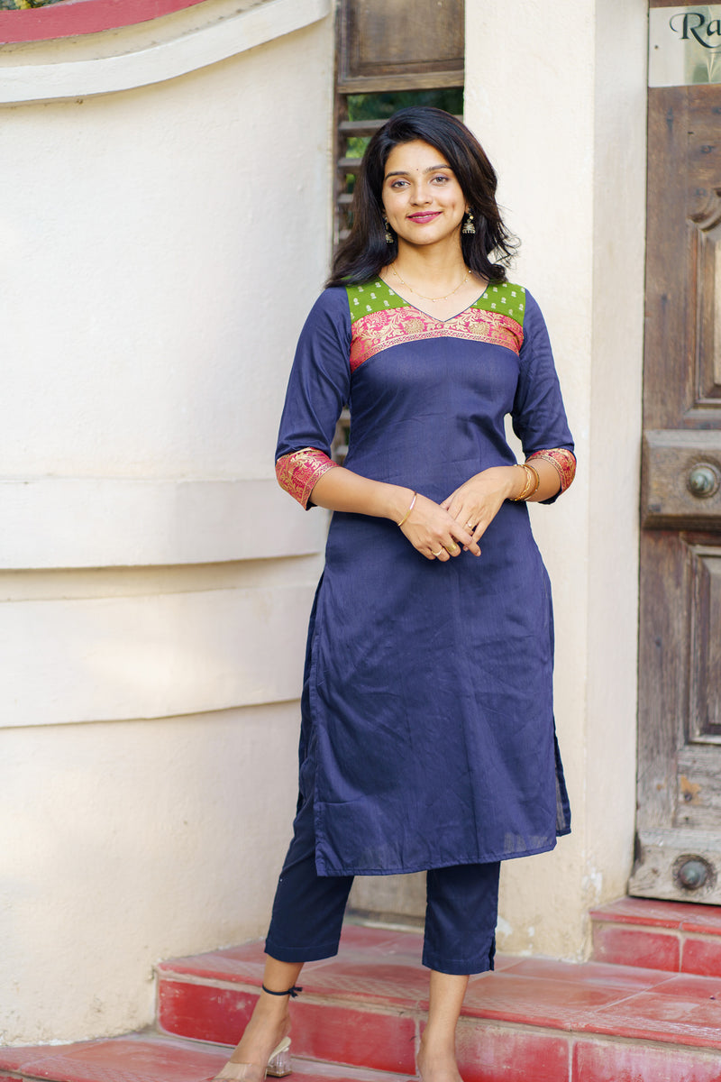 Sheetal Navy Set