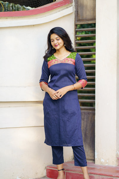 Sheetal Navy Set