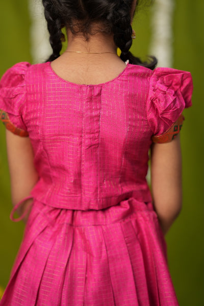 Hamsini Pink lehenga mini