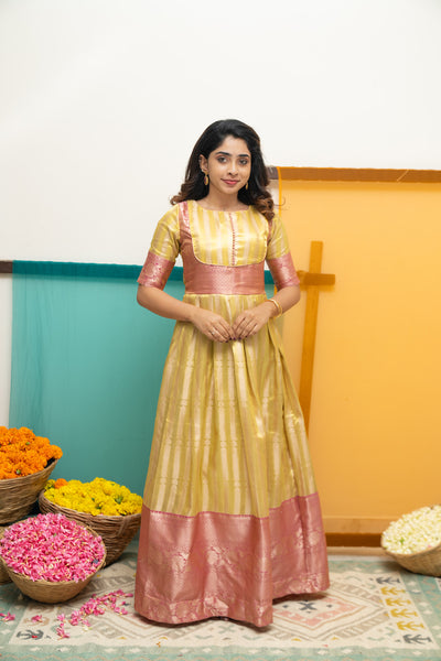 EXP - Aadhya Yellow & Pink