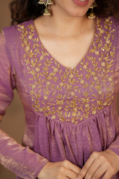 Upasanna Pastel Pink Kurta Set