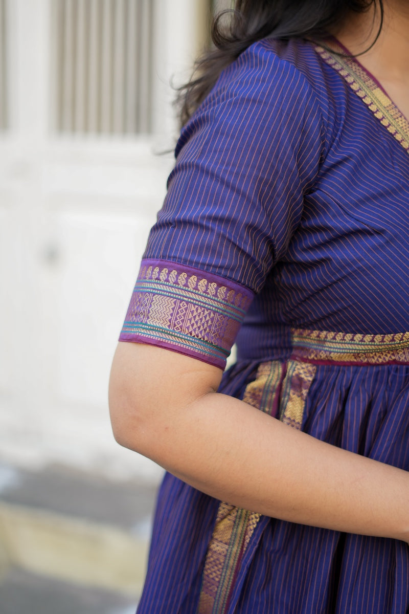Mayili Violet Kurti Set