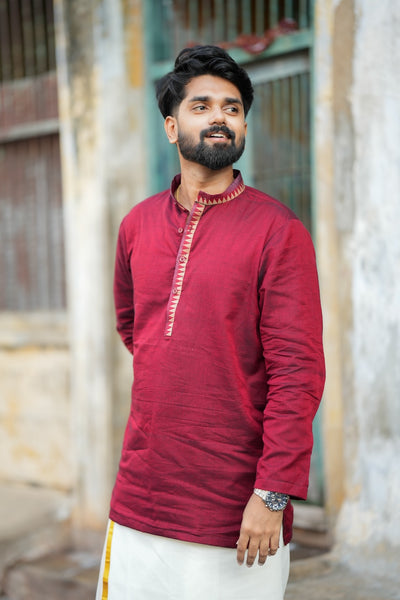 Veer Maroon Shirt