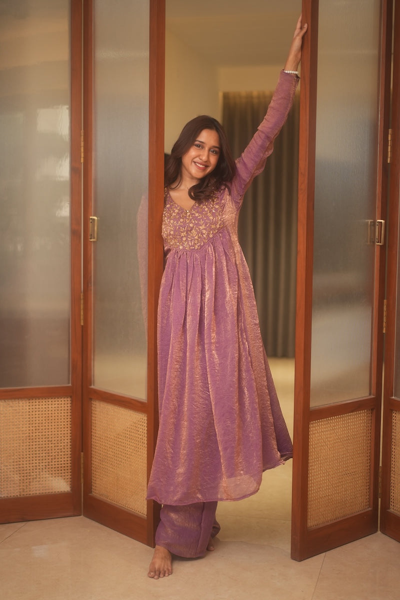 Upasanna Pastel Pink Kurta Set
