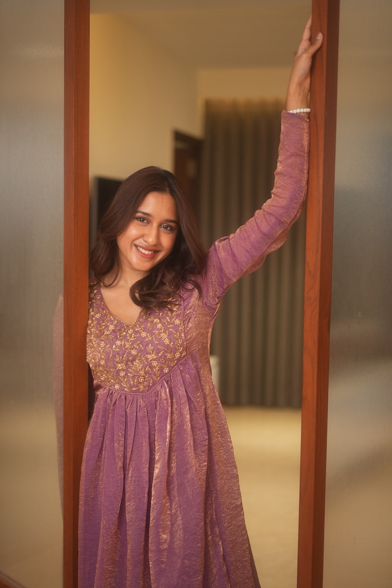 Upasanna Pastel Pink Kurta Set