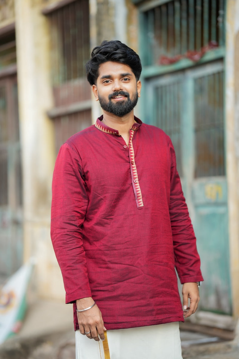 Veer Maroon Shirt