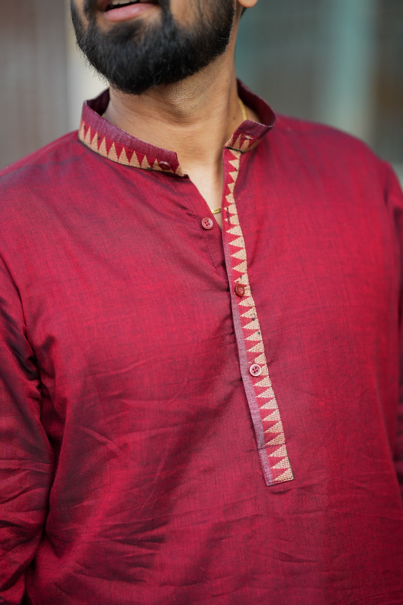 Veer Maroon Shirt