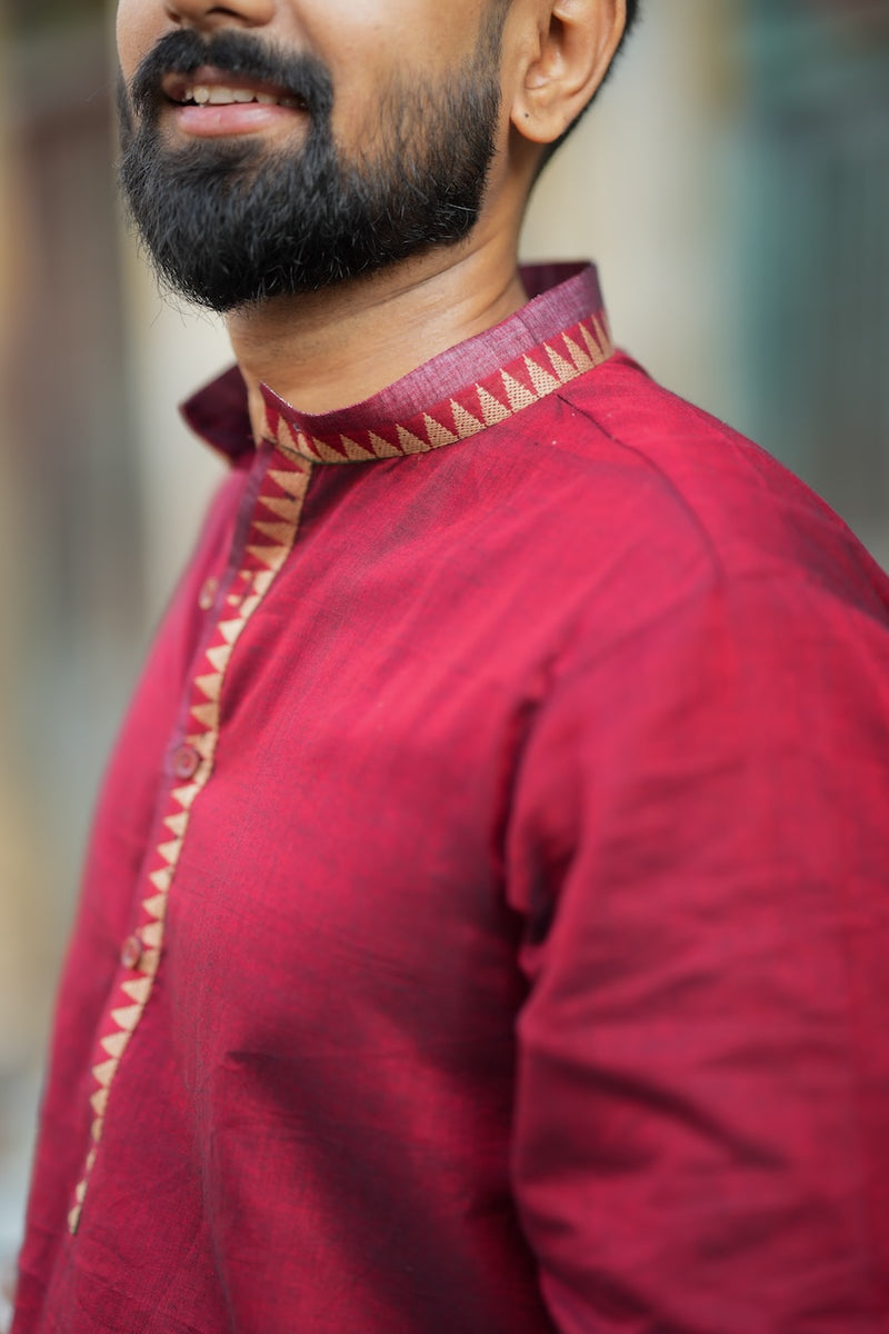 Veer Maroon Shirt