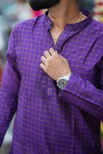Maayan Purple Shirt