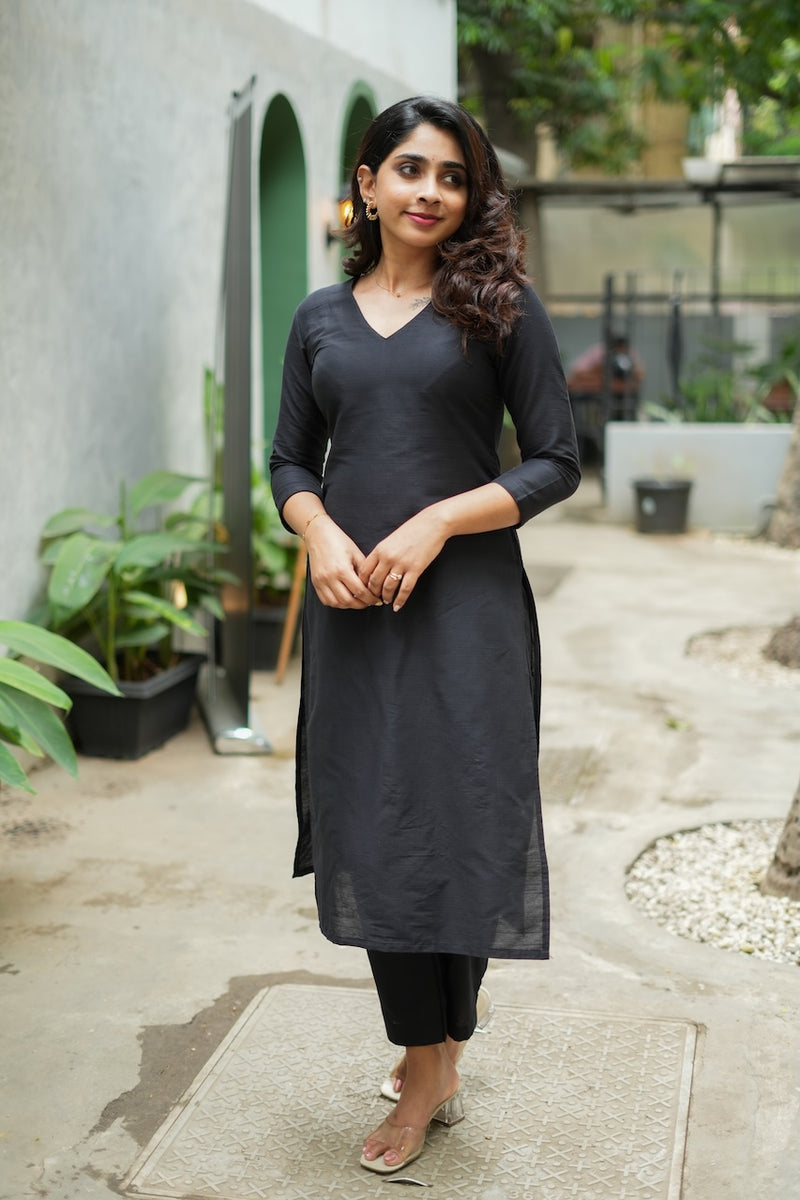 Diya Black Co Ord Set