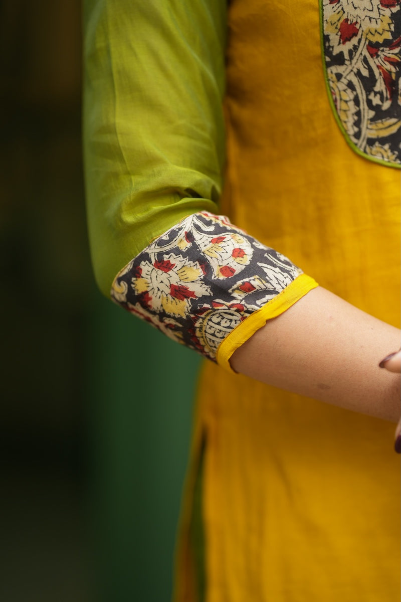 Samriddhi Yellow Kurti