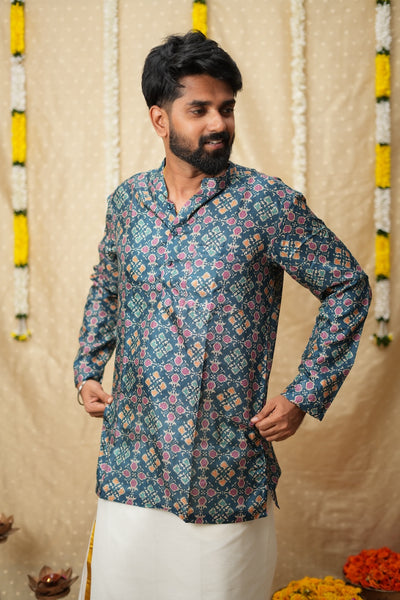 Irumporai Blue Shirt