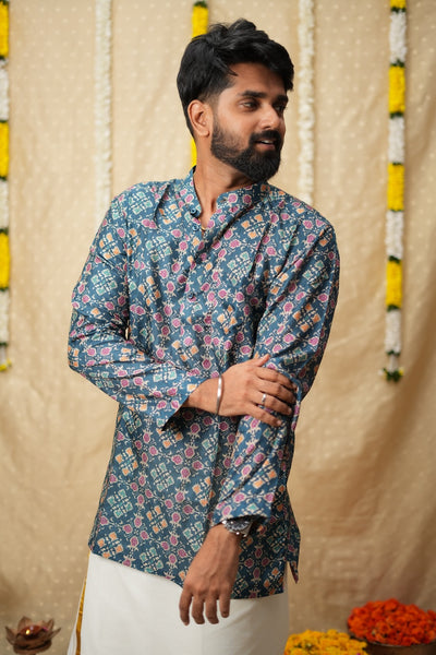 Irumporai Blue Shirt