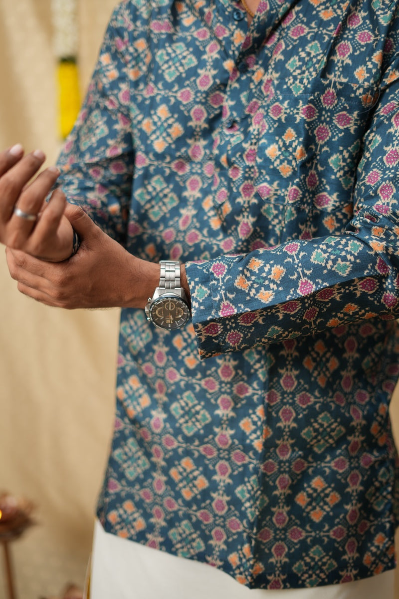Irumporai Blue Shirt