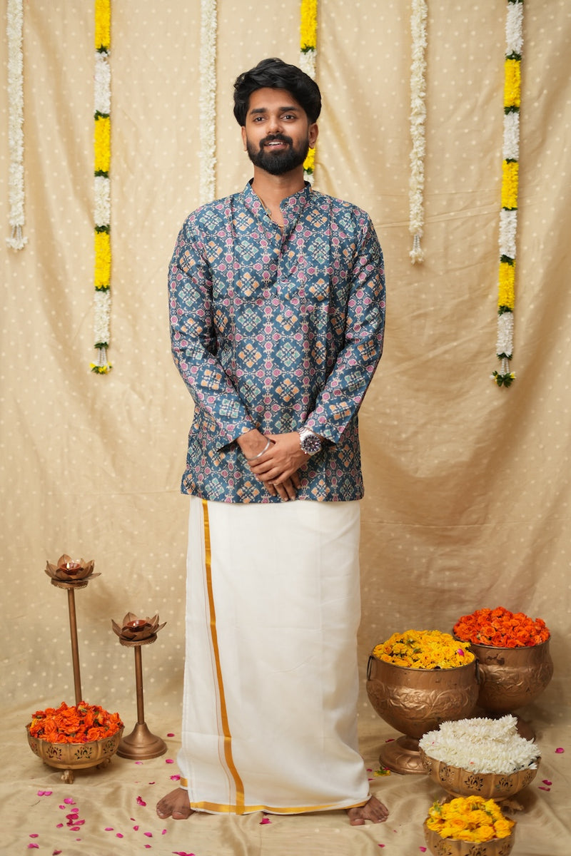 Irumporai Blue Shirt