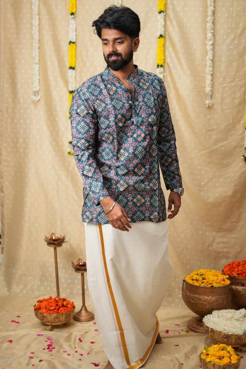 Irumporai Blue Shirt