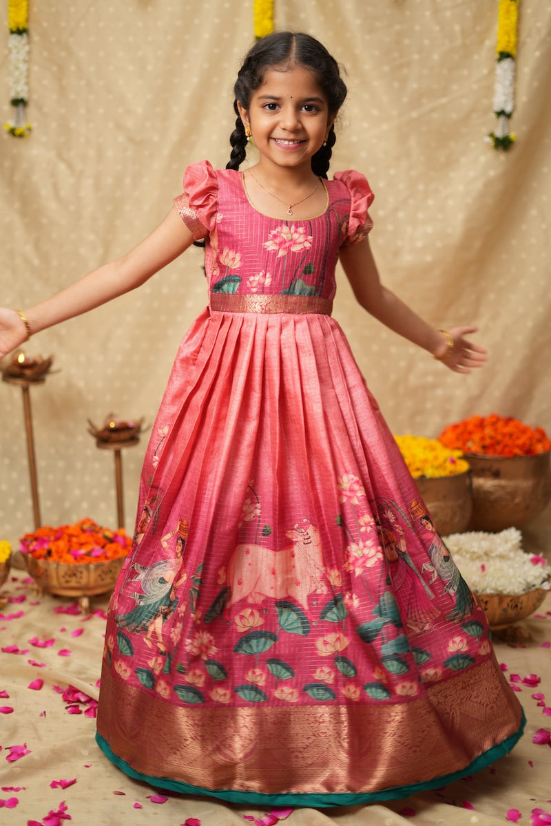 Nikazhya Pink Frock Mini