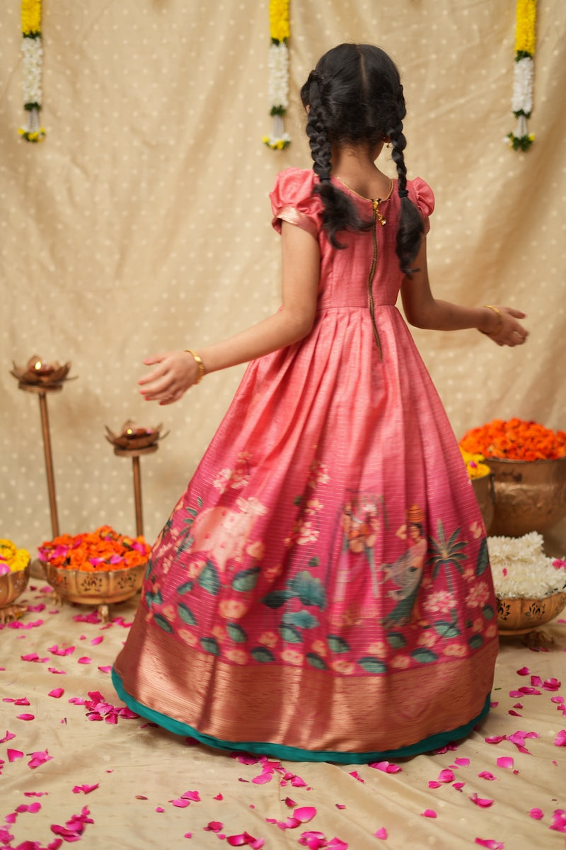 Nikazhya Pink Frock Mini